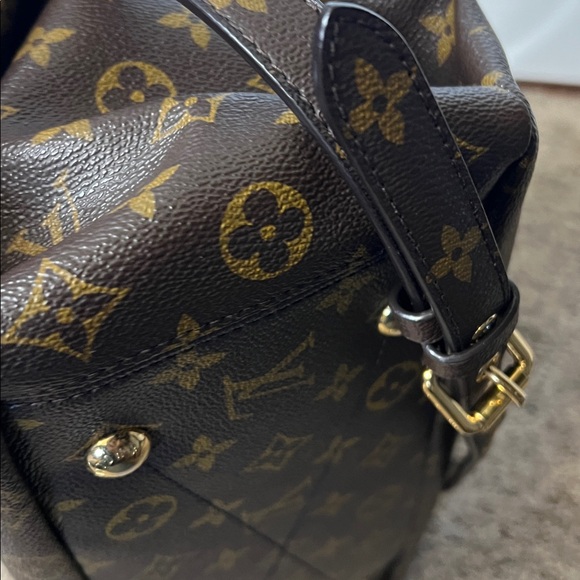 3346 Louis Vuitton Monogram Handbag Pallas MM - Picture 9 of 12